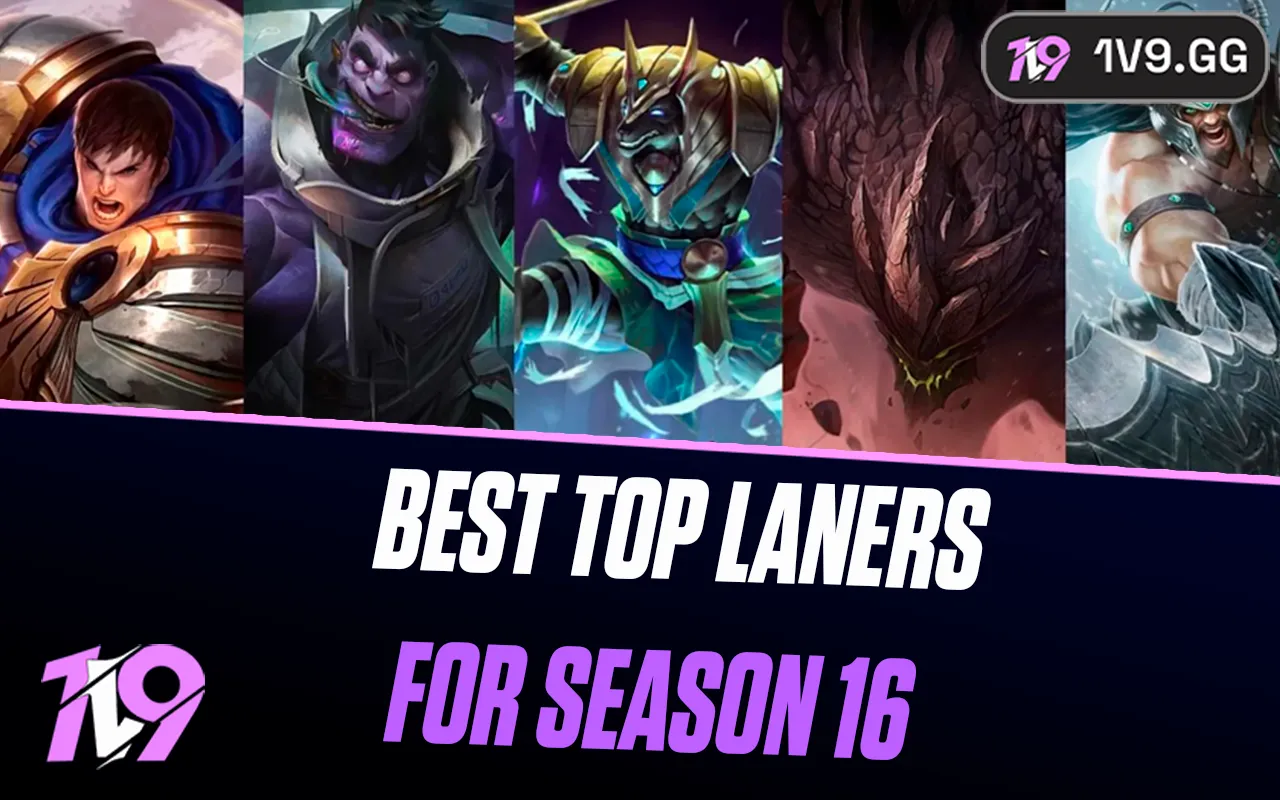 Best Top Laners To Climb With in League of Legends Season 16